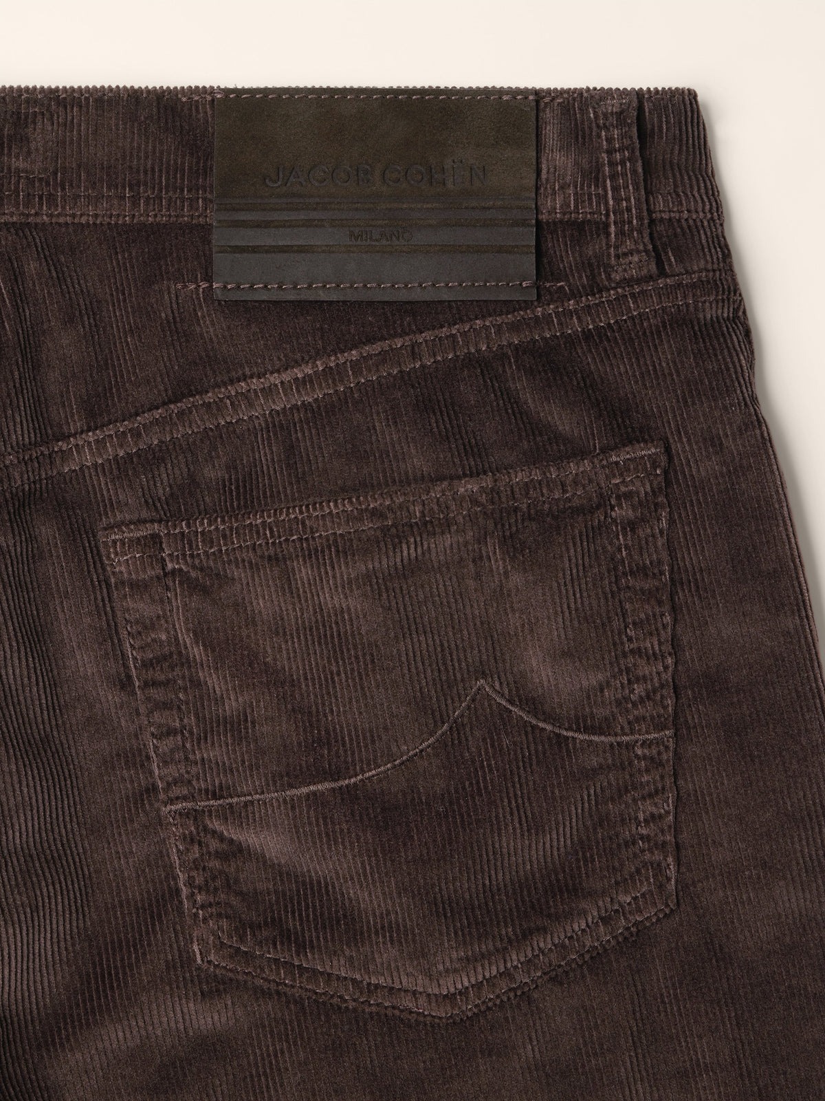 Nick Slim Fit Pants Brown Corduroy