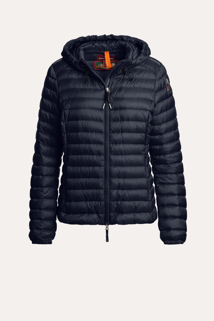Parajumpers Genie Hooded Down Jacket Blue Navy - front