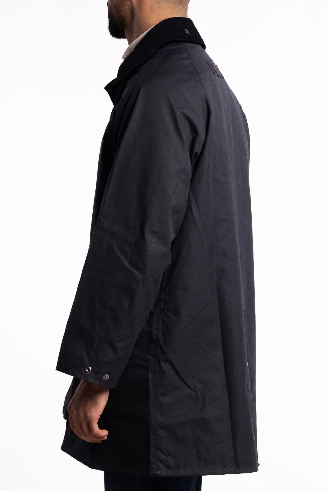 Country Wax Mac Jacket Navy