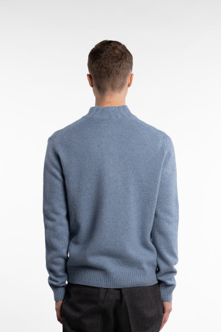 Paul Half-Zip Pond Blue