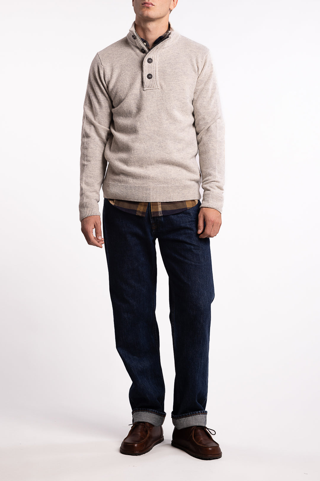 Essential Patch Half Zip Hafwinch