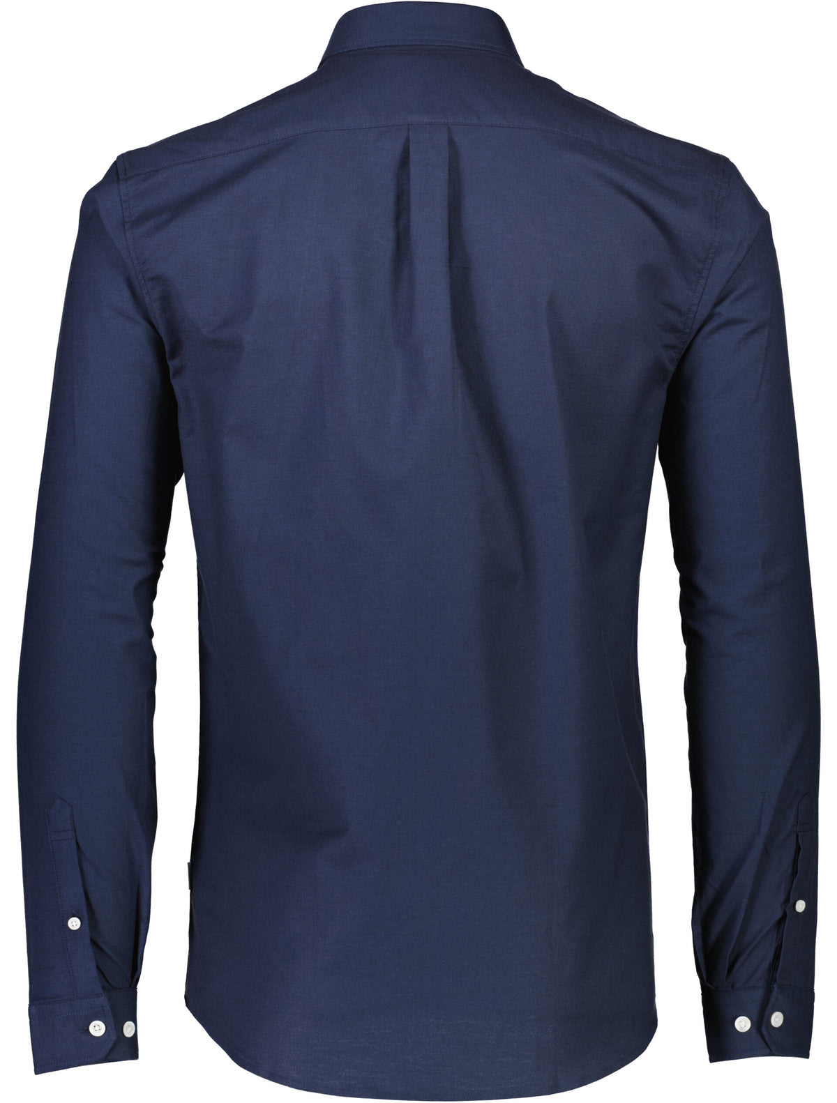 Oxford Superflex Shirt L/S Navy Mix - packshot bakfra