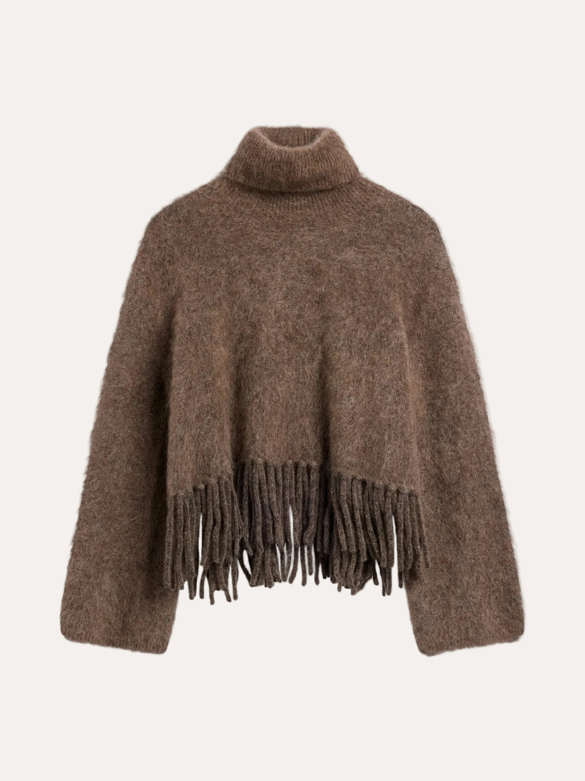 Milena Chunky Sweater Brown - packshot