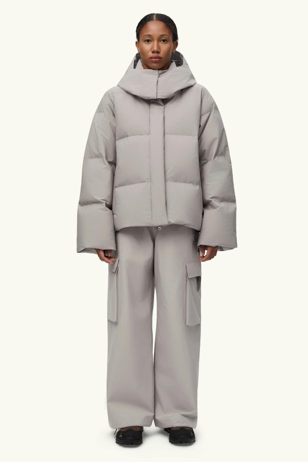 Selje down jacket- Low tide