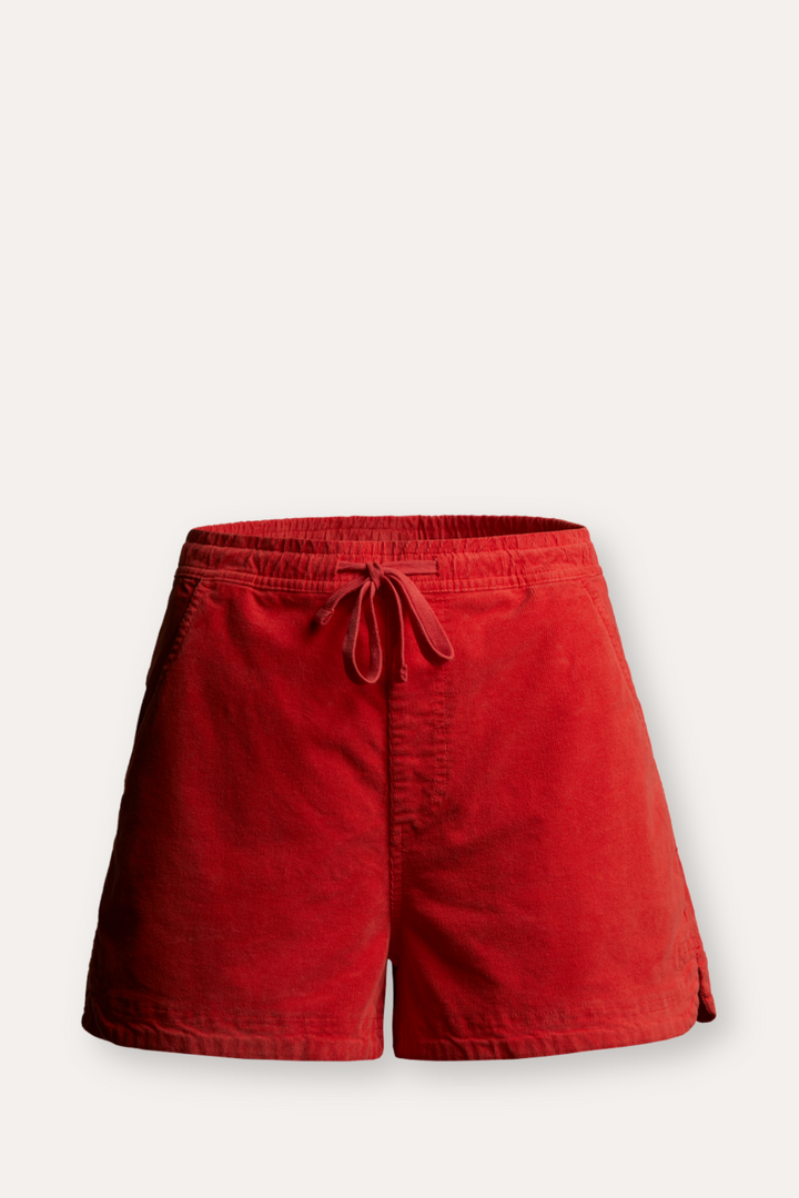 Bay corduroy volley - Valentine red