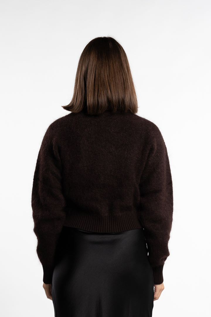 Jeanne Cardigan 14945- Chocolate Torte