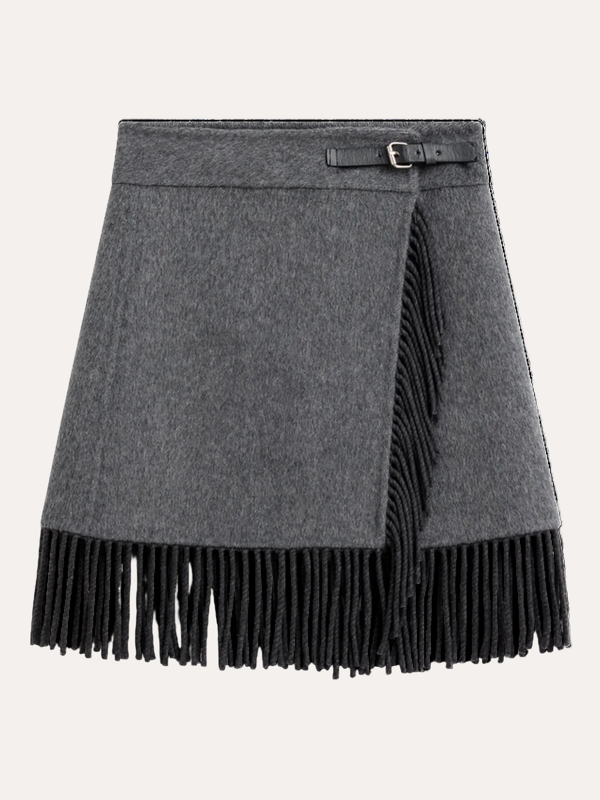 Andrine Skirt Dark Grey - packshot