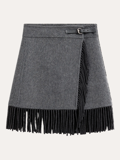 Andrine Skirt Dark Grey - packshot