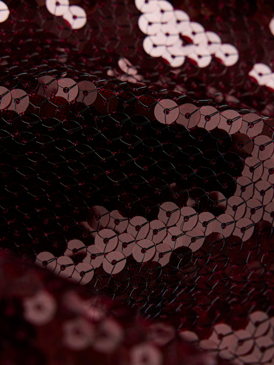 Juli Sequin Dress - Oxblood