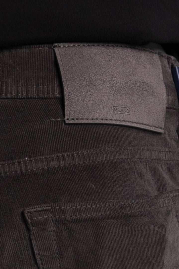 Bard Corduroy Slim Fit Trousers Grey