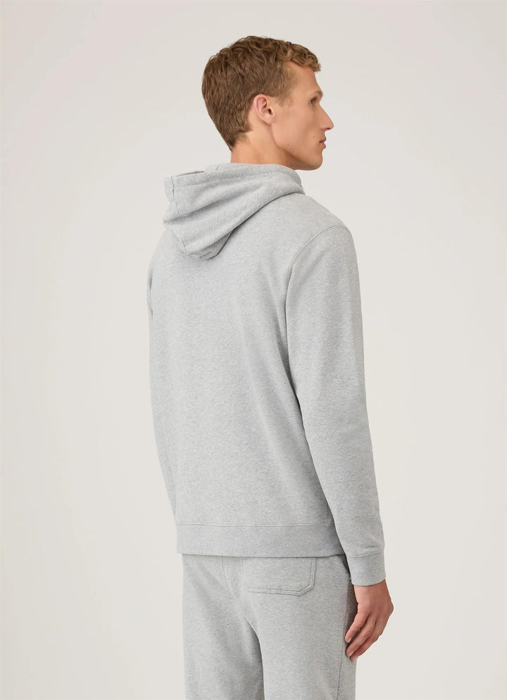 Loopback Hoodie Grey Melange