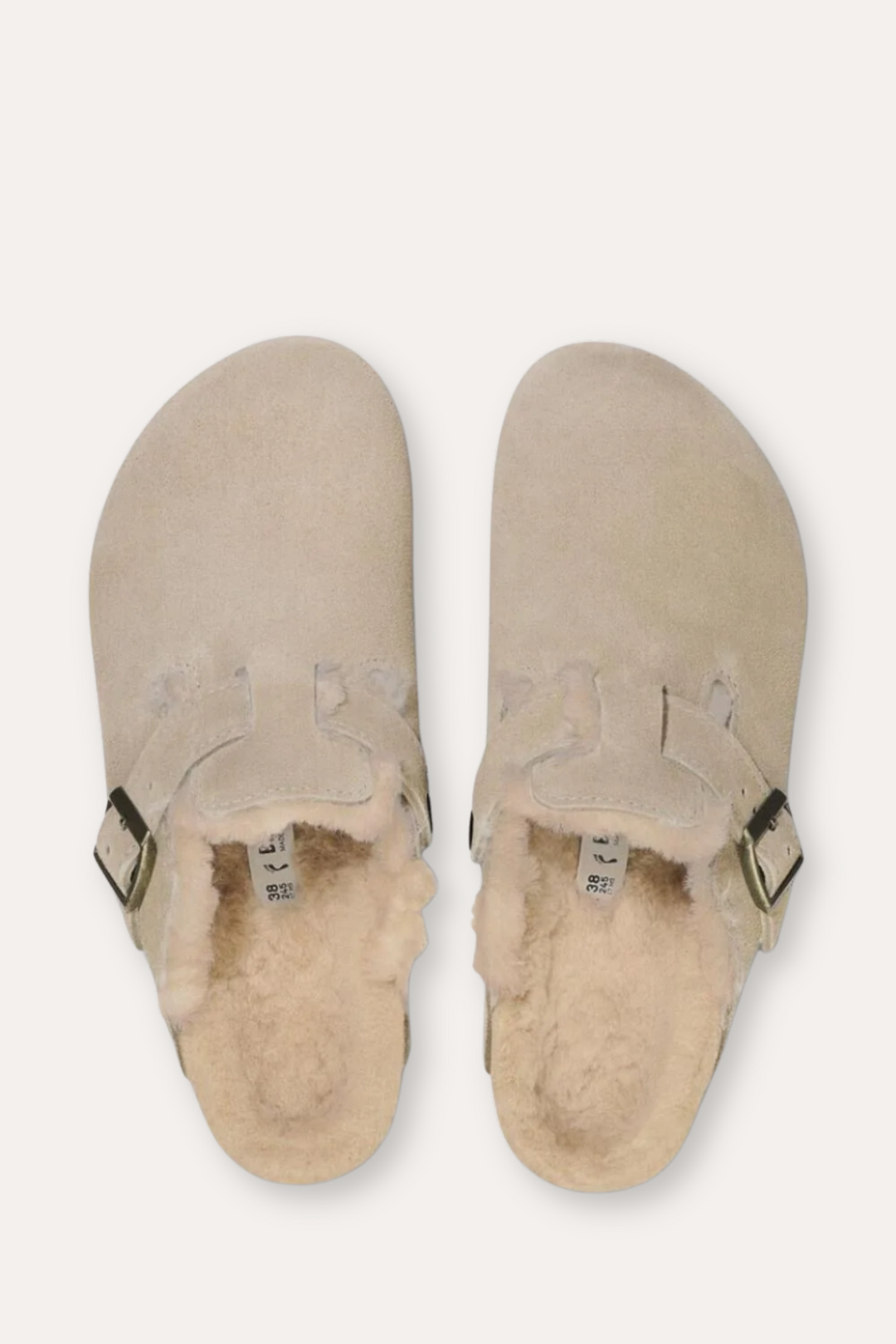Women's Boston Shearling- Taupe