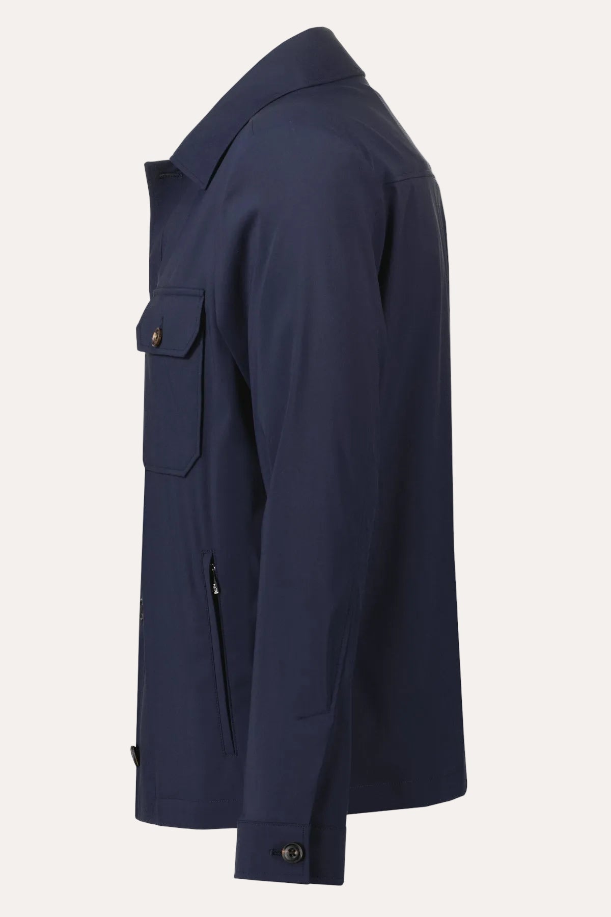CRN Techwool Overshirt Navy