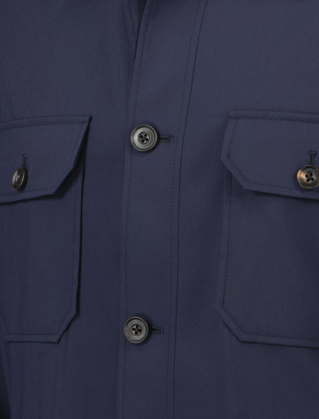 CRN Techwool Overshirt Navy