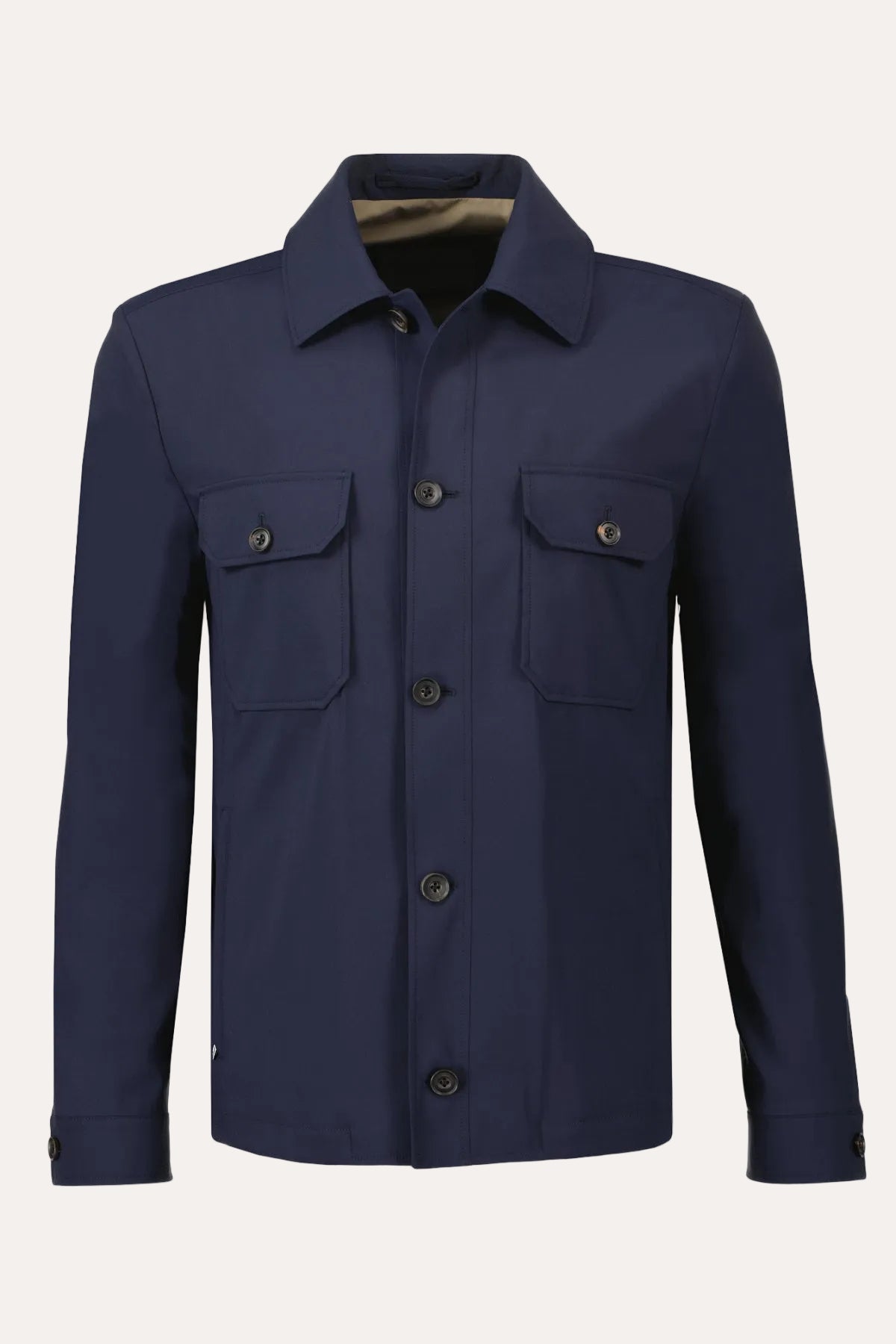 CRN Techwool Overshirt Navy