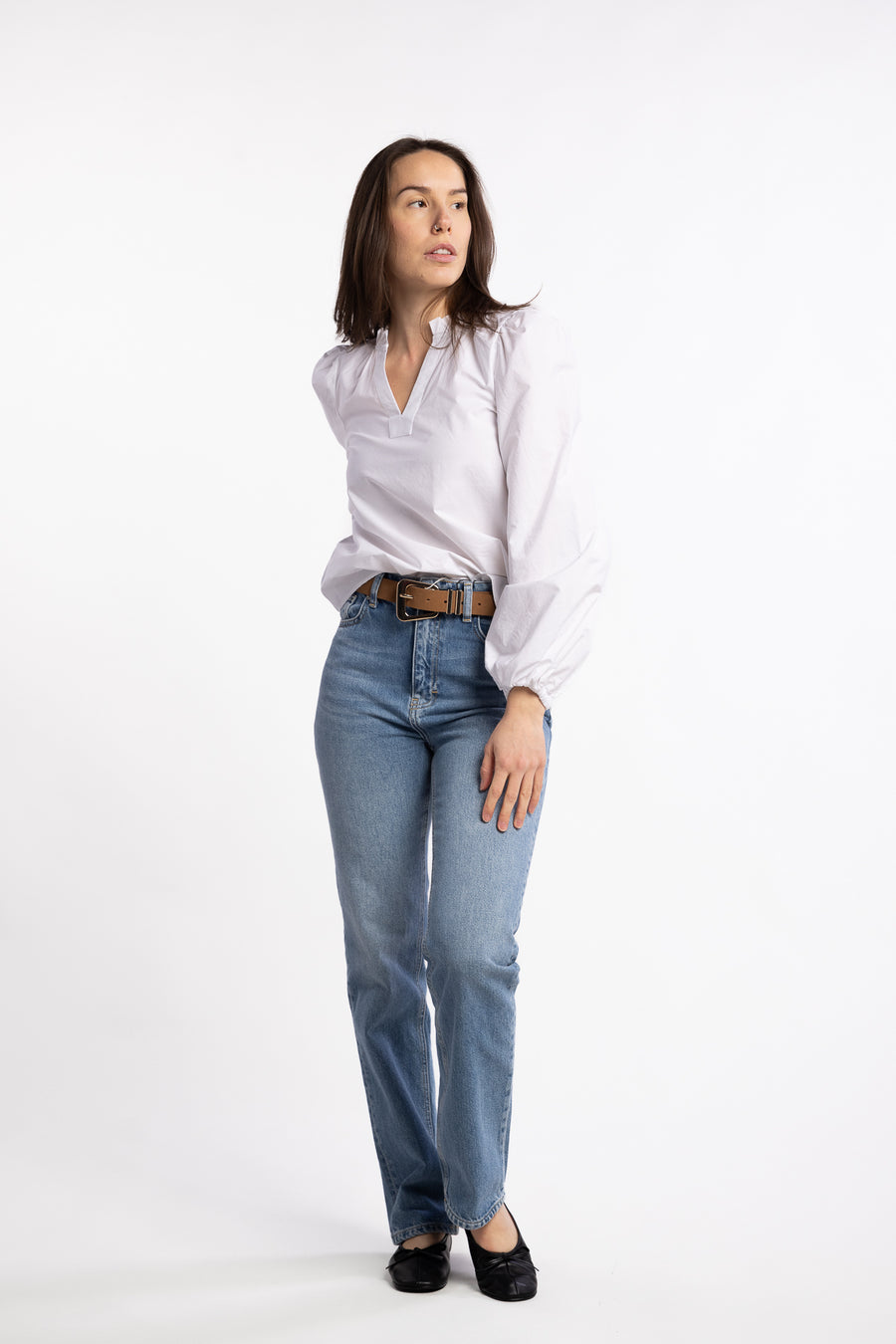 Infinity Blouse- White