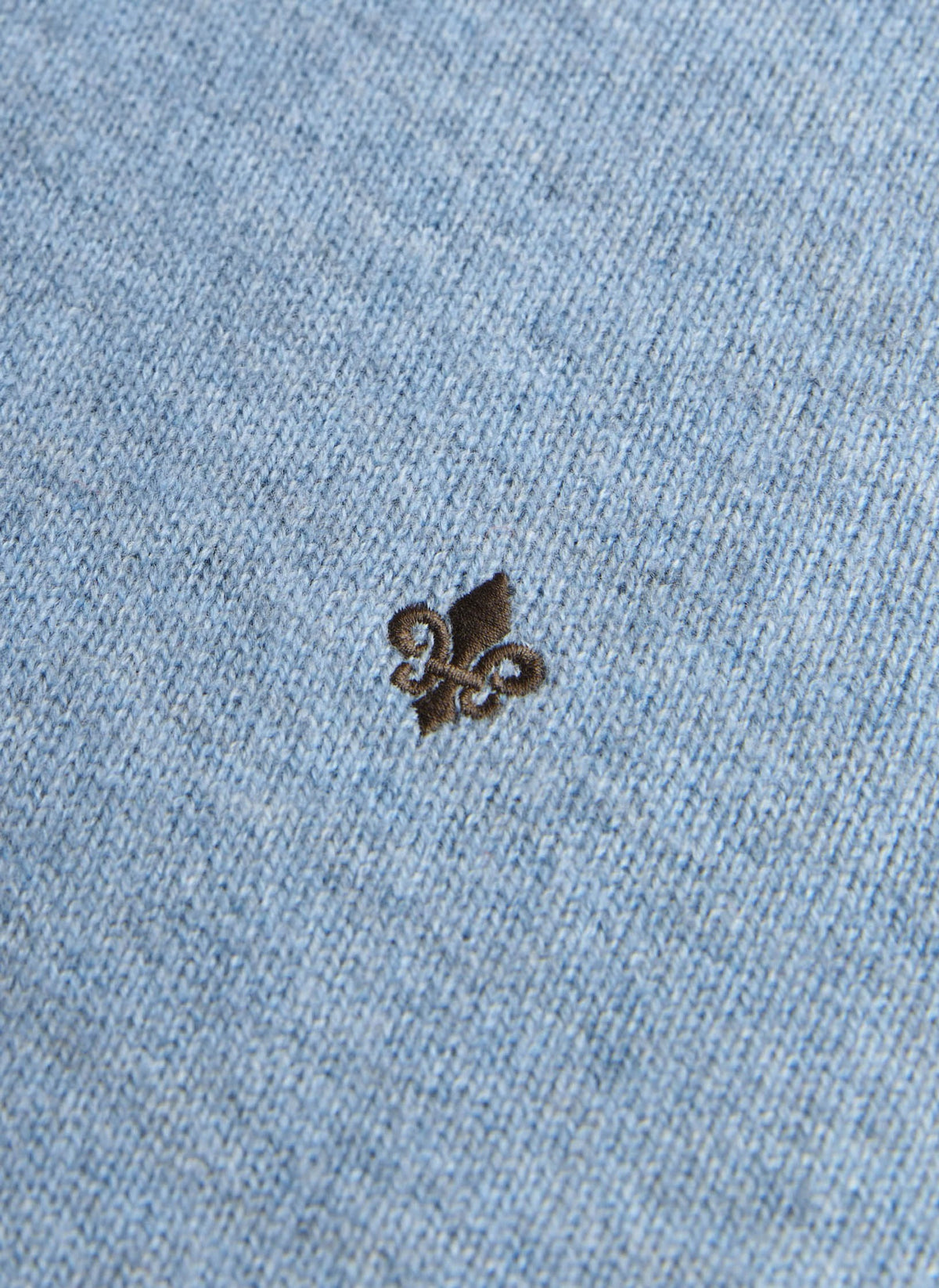 Hertford Half Zip Blue