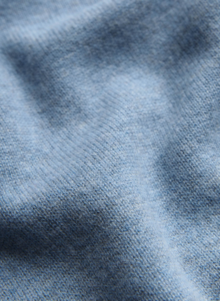Hertford Half Zip Blue