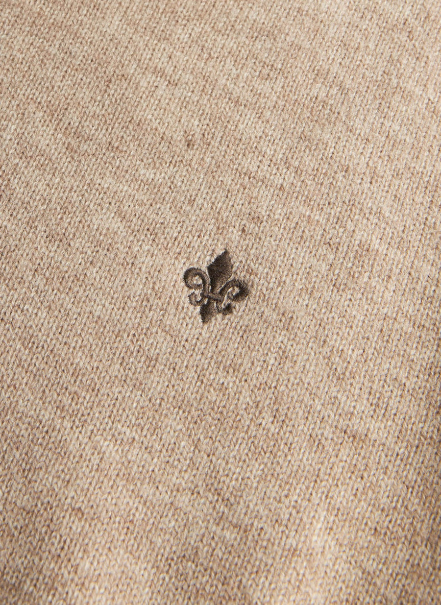 Hertford Half Zip Khaki