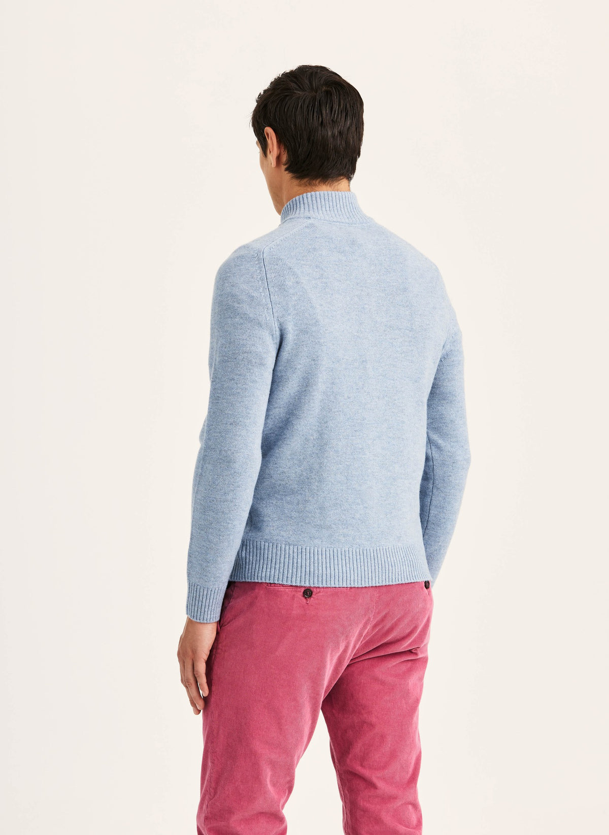 Hertford Half Zip Blue