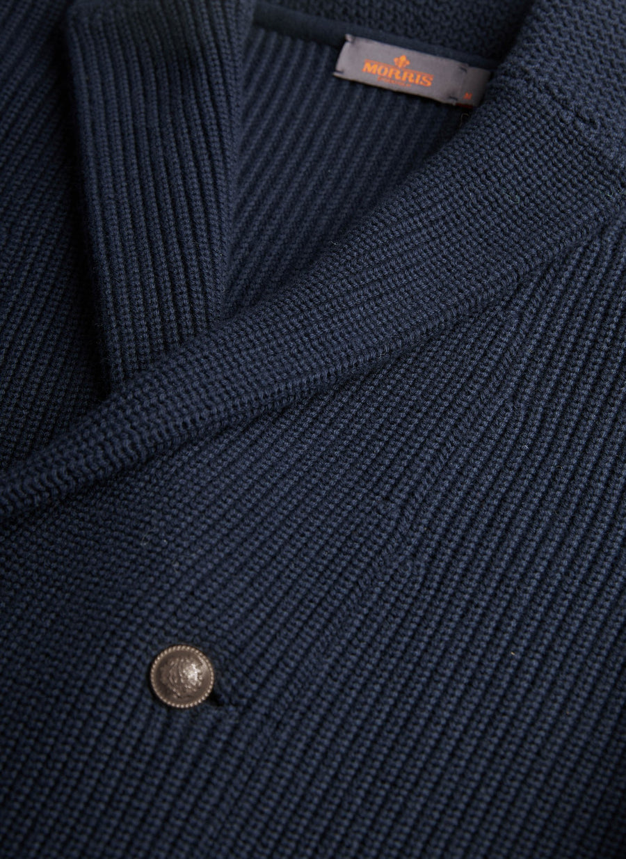 Brayden DB Shawl Cardigan Navy