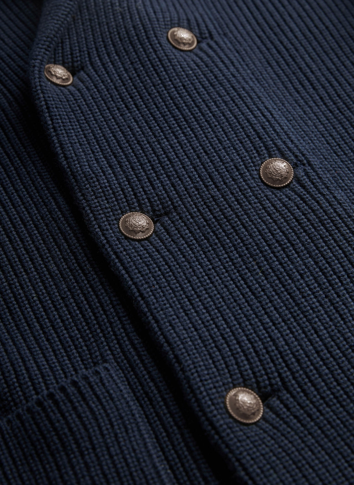 Brayden DB Shawl Cardigan Navy