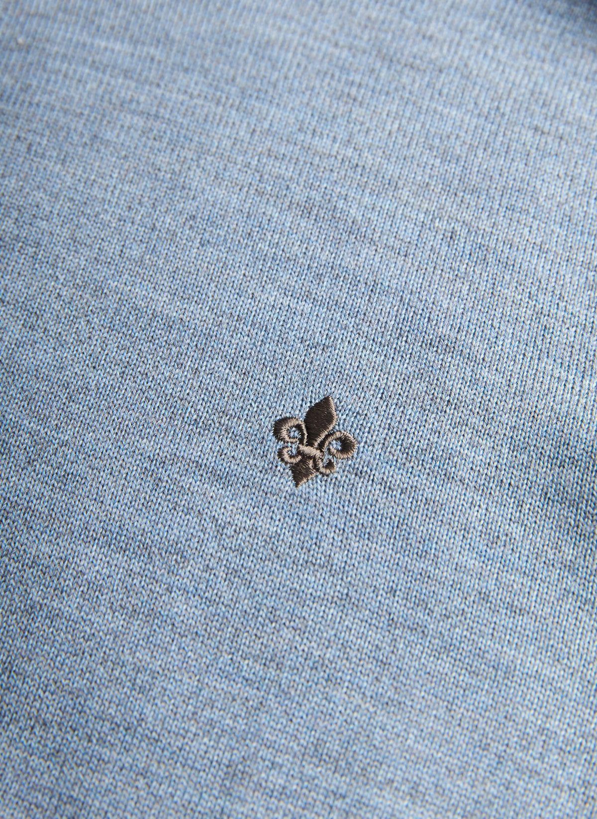 Merino John Zip Blue