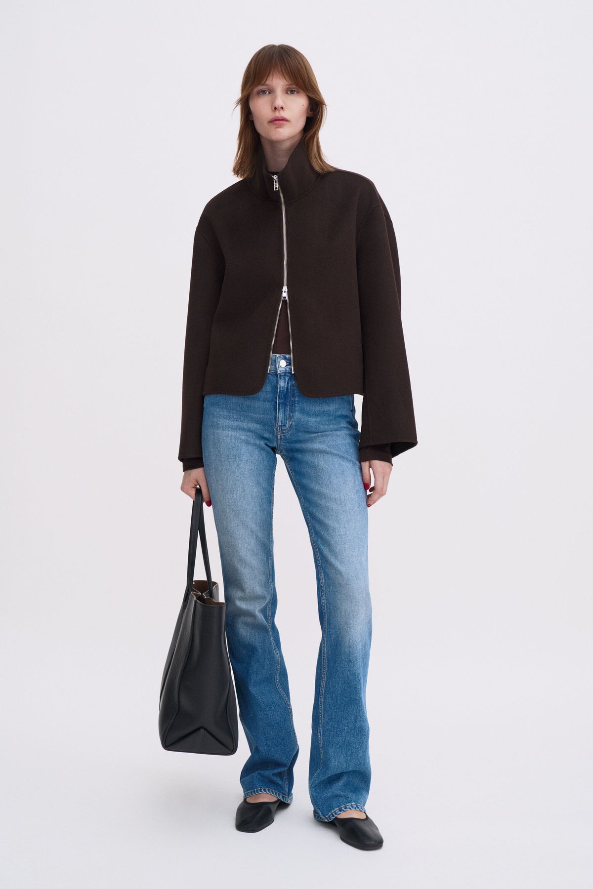 Dafina Jacket Dark Chocolate