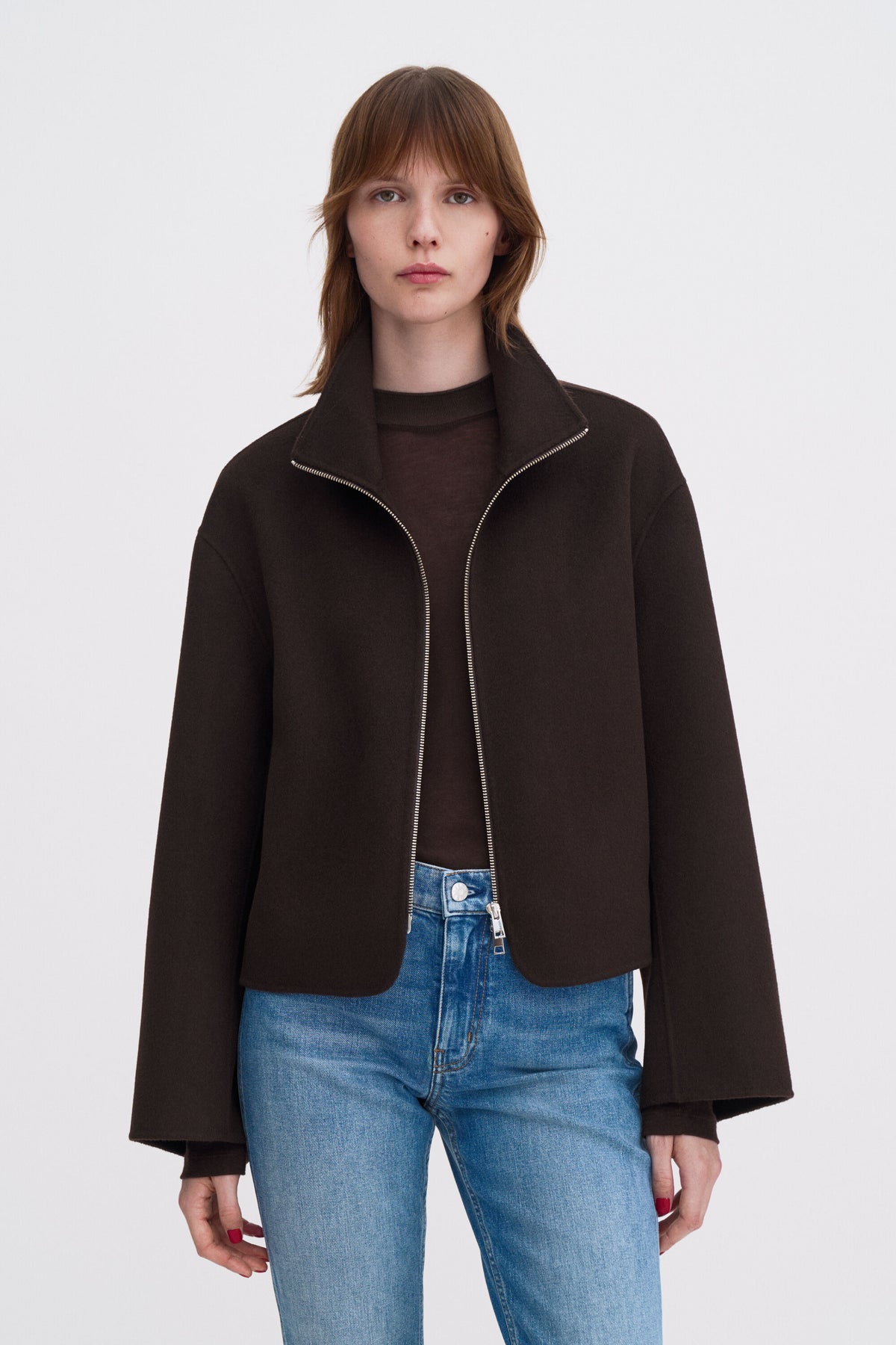 Dafina Jacket Dark Chocolate