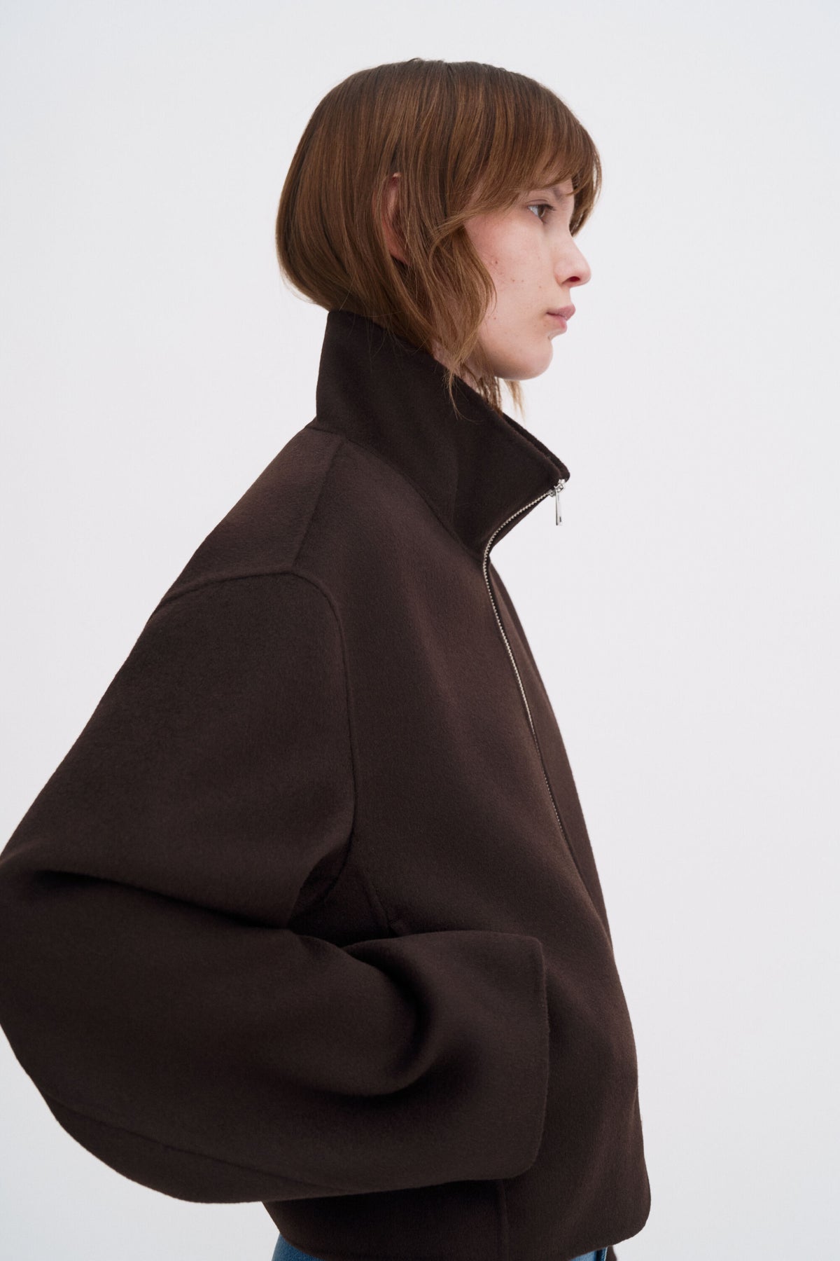Dafina Jacket Dark Chocolate