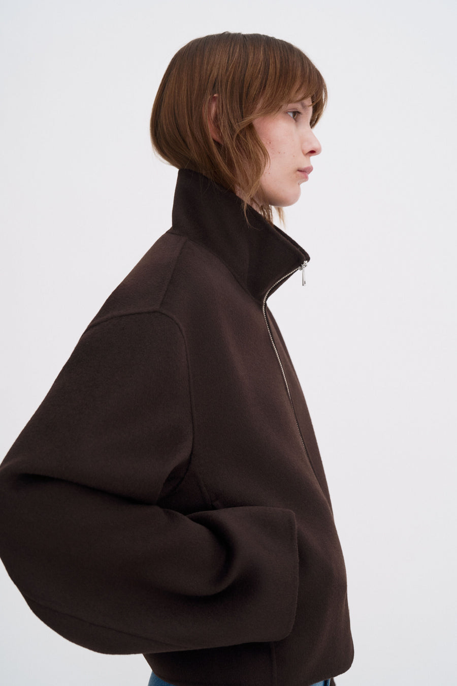 Dafina Jacket Dark Chocolate