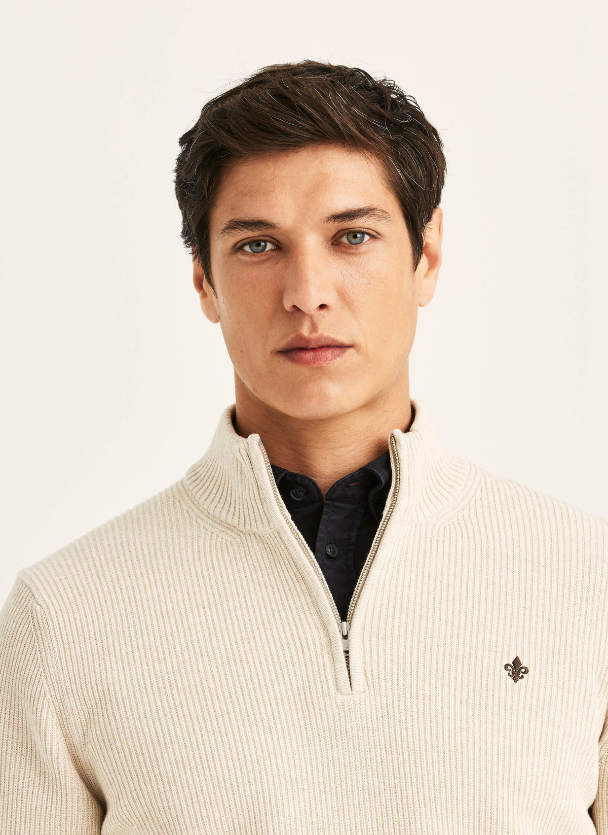 Colin Half Zip Khaki