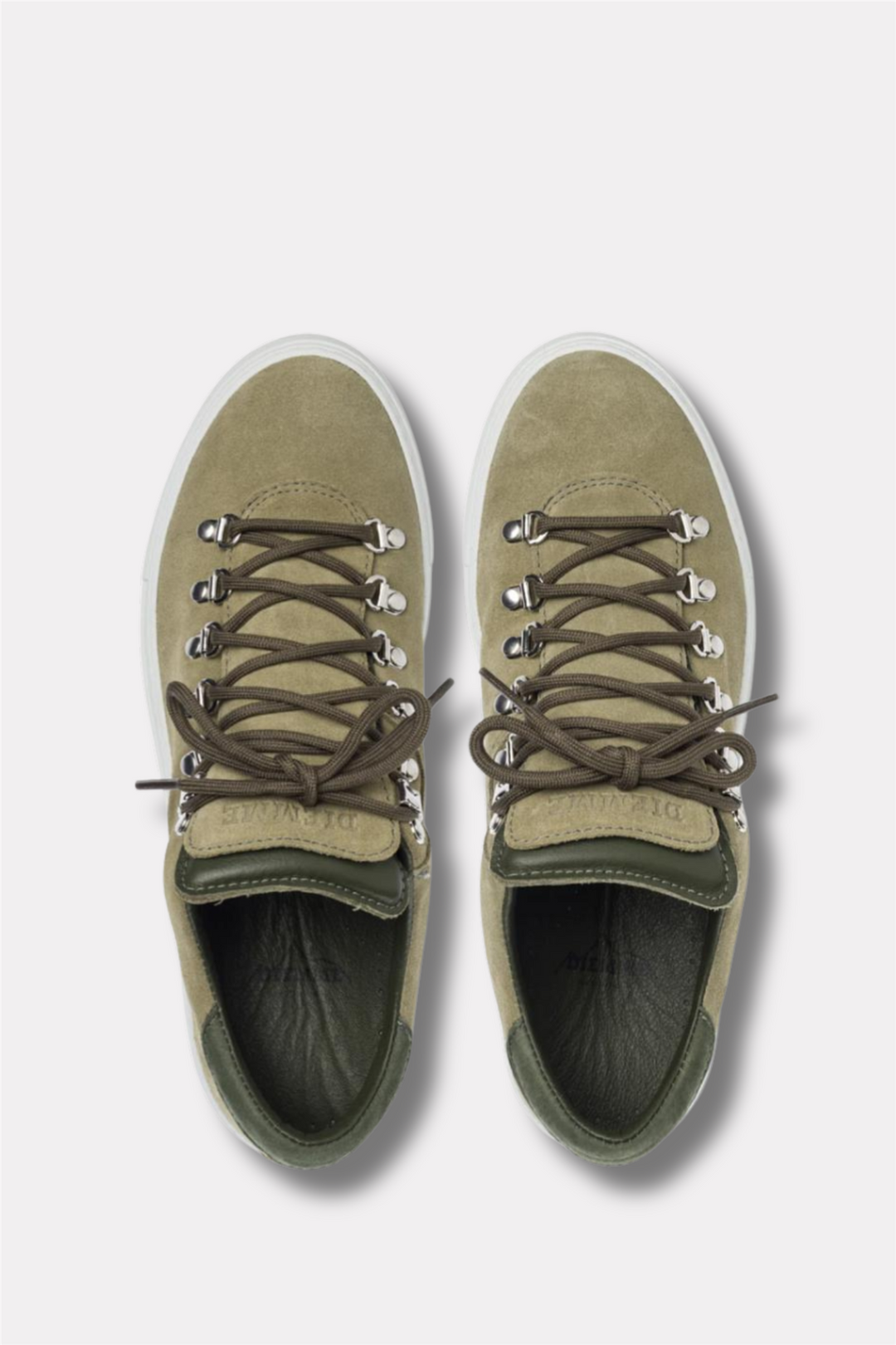 M Marostica Low Olive Suede