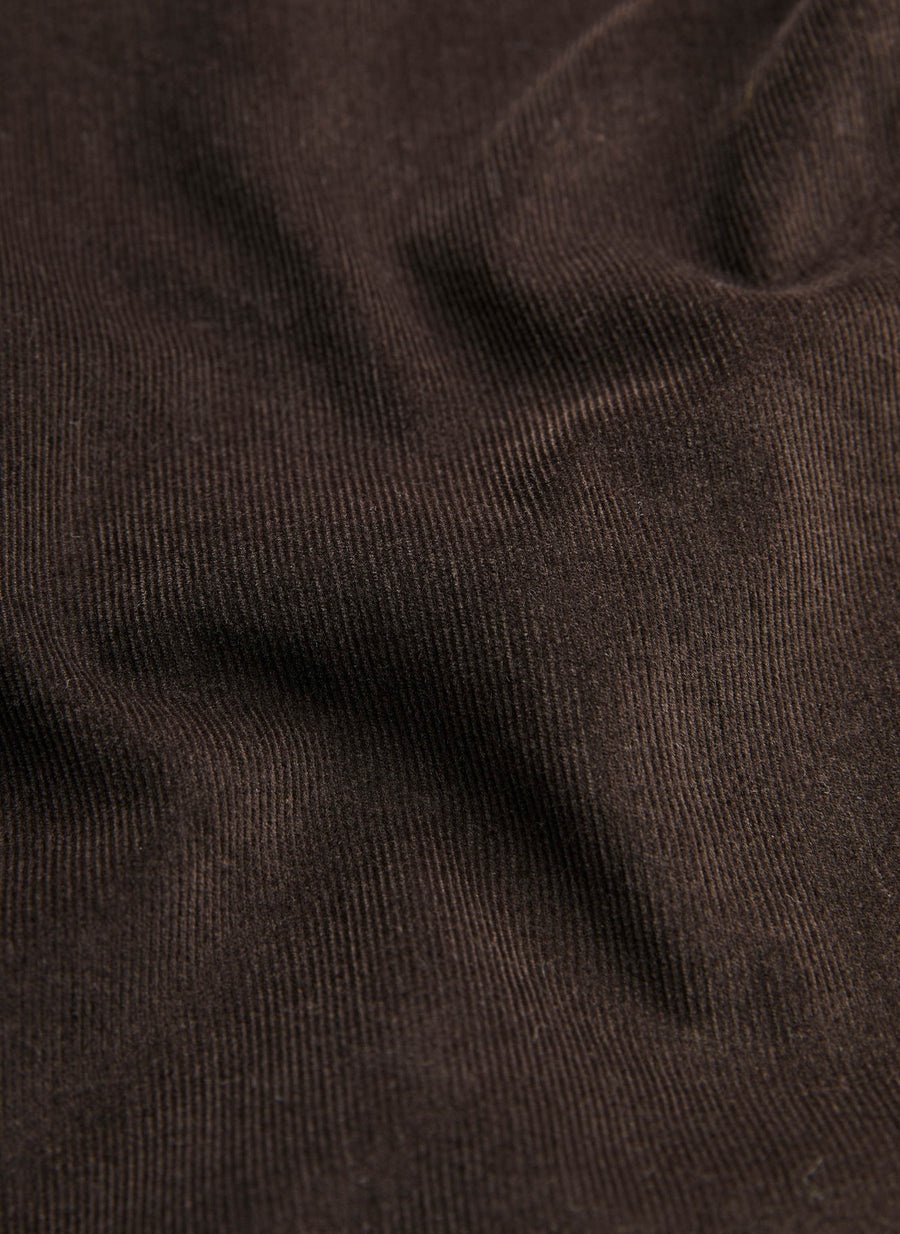Douglas Cord Shirt Slim Fit Brown - Morris