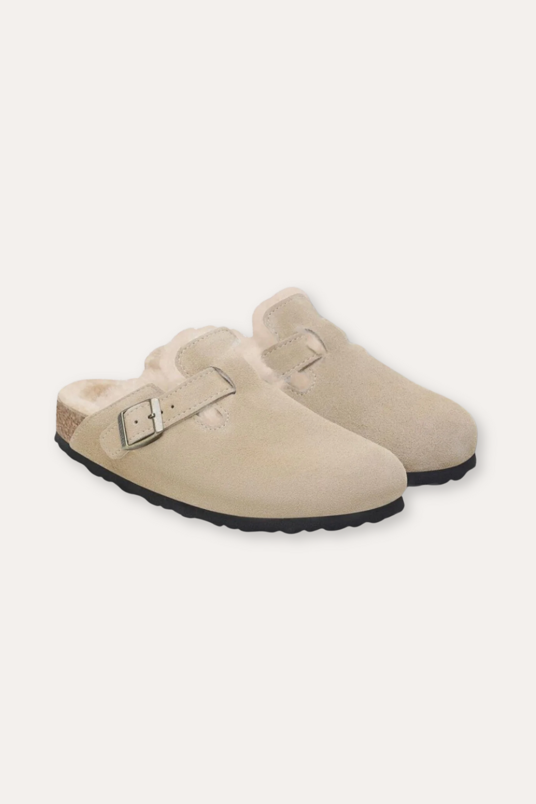 Women's Boston Shearling- Taupe