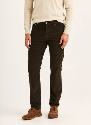 James 5-Pocket Corduroy Trousers Brown