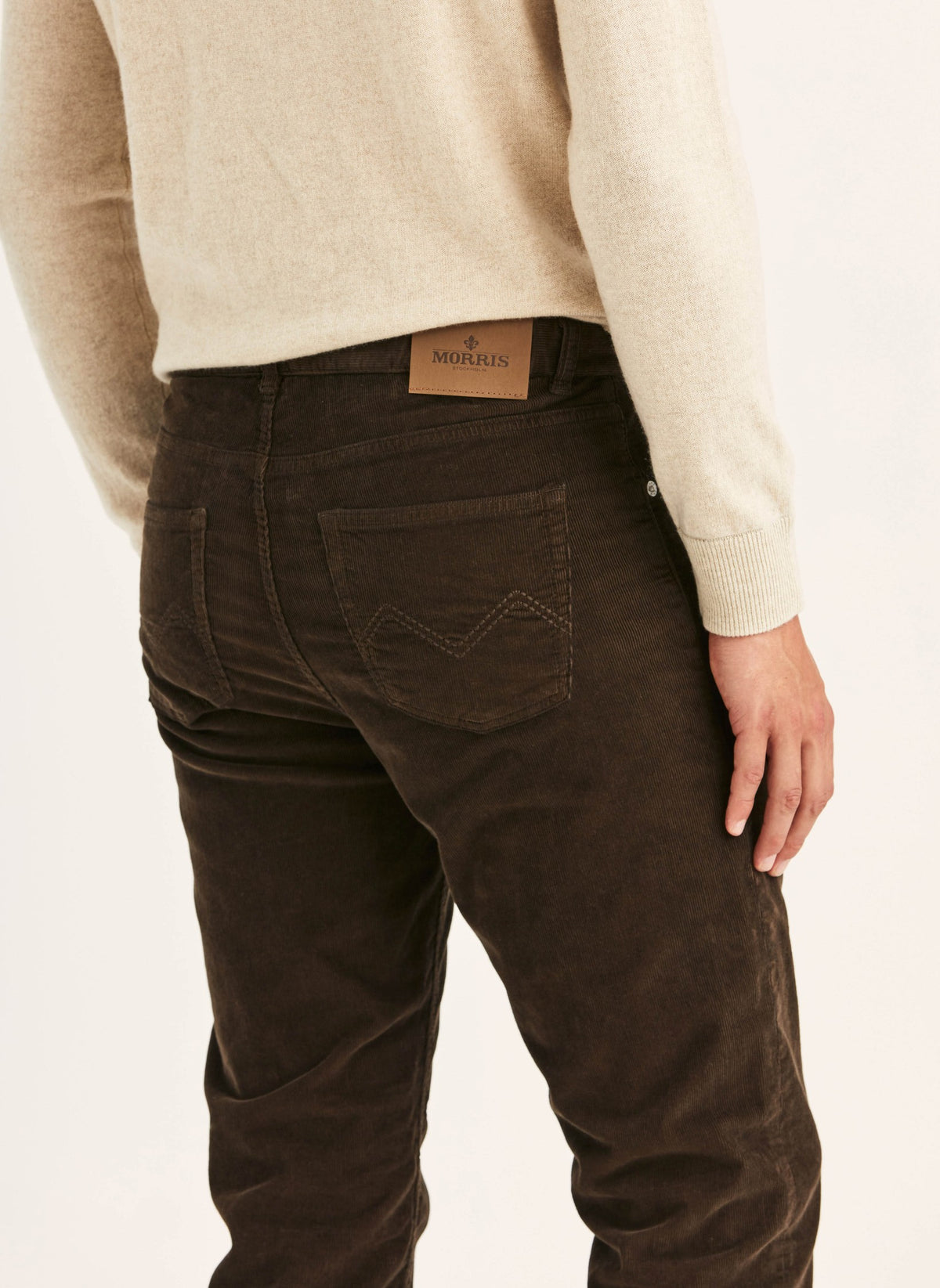 James Cord 5-Pocket, Brown - Morris