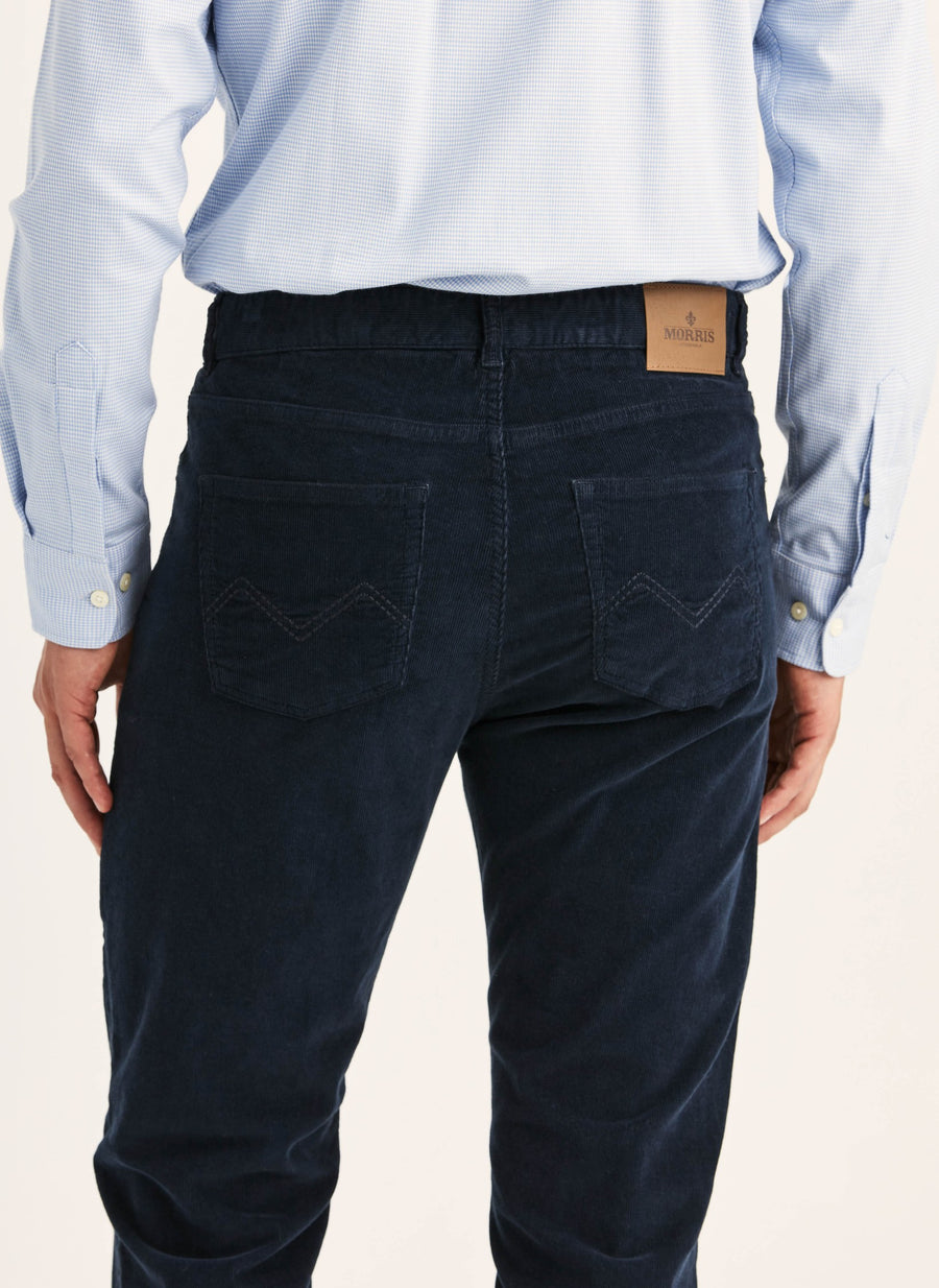 James Cord 5-Pocket, Navy - Morris