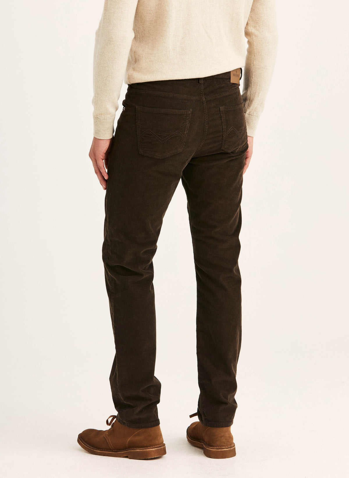 James Cord 5-Pocket, Brown - Morris