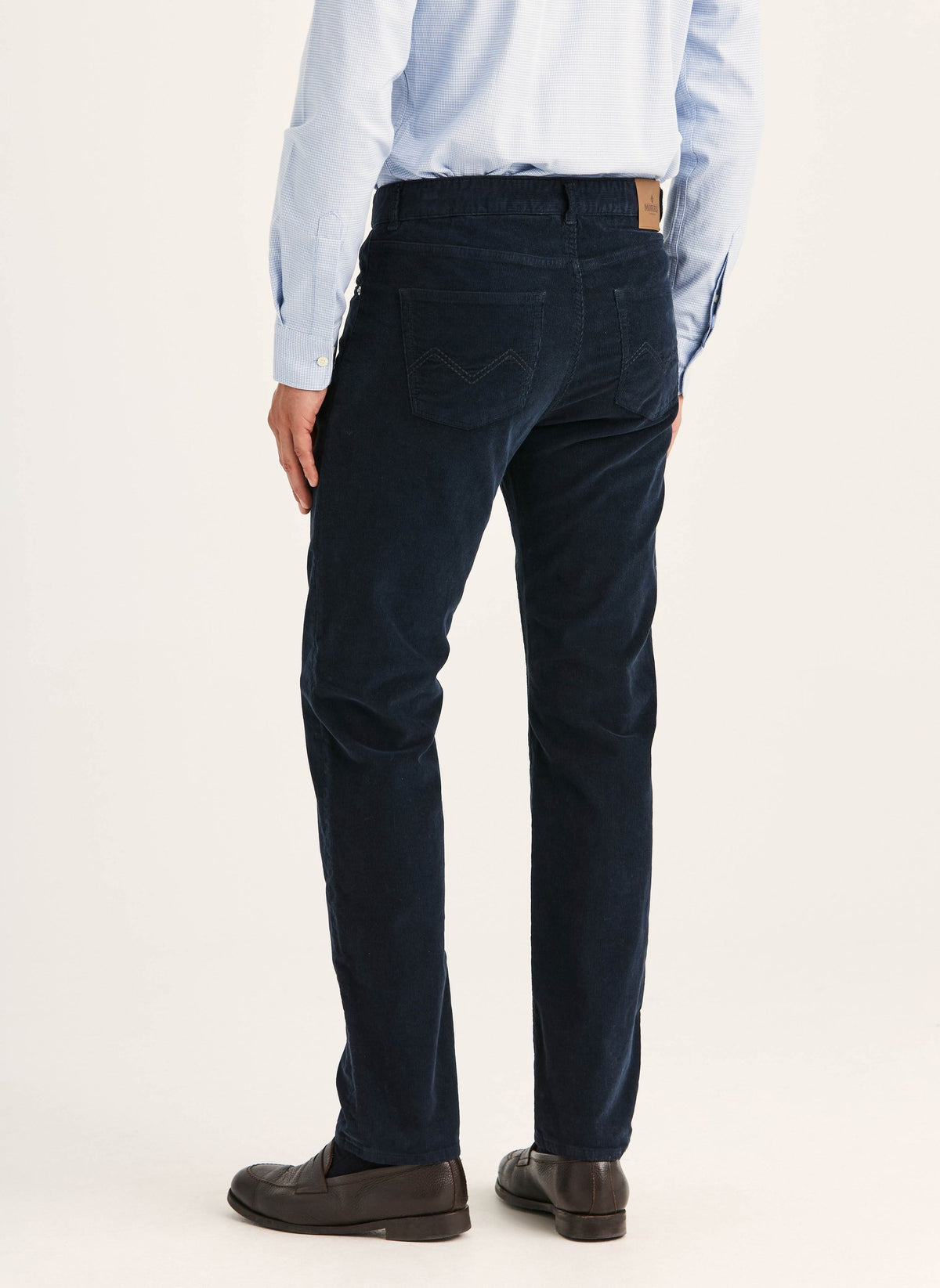 James Cord 5-Pocket, Navy - Morris