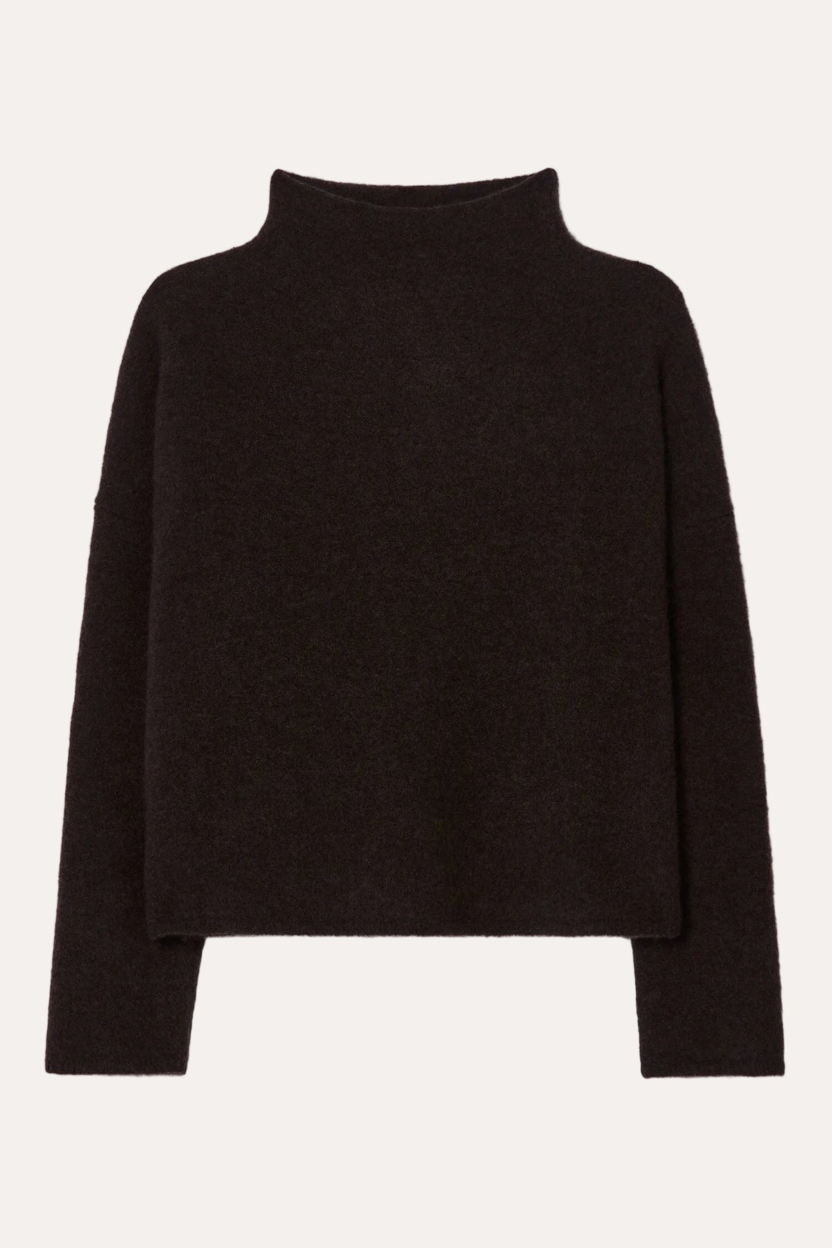 Mika Yak Funnelneck Sweater Golden Brown