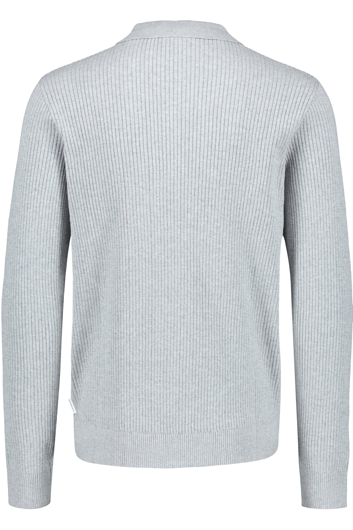 V-Neck Grey Mel - Packshot back