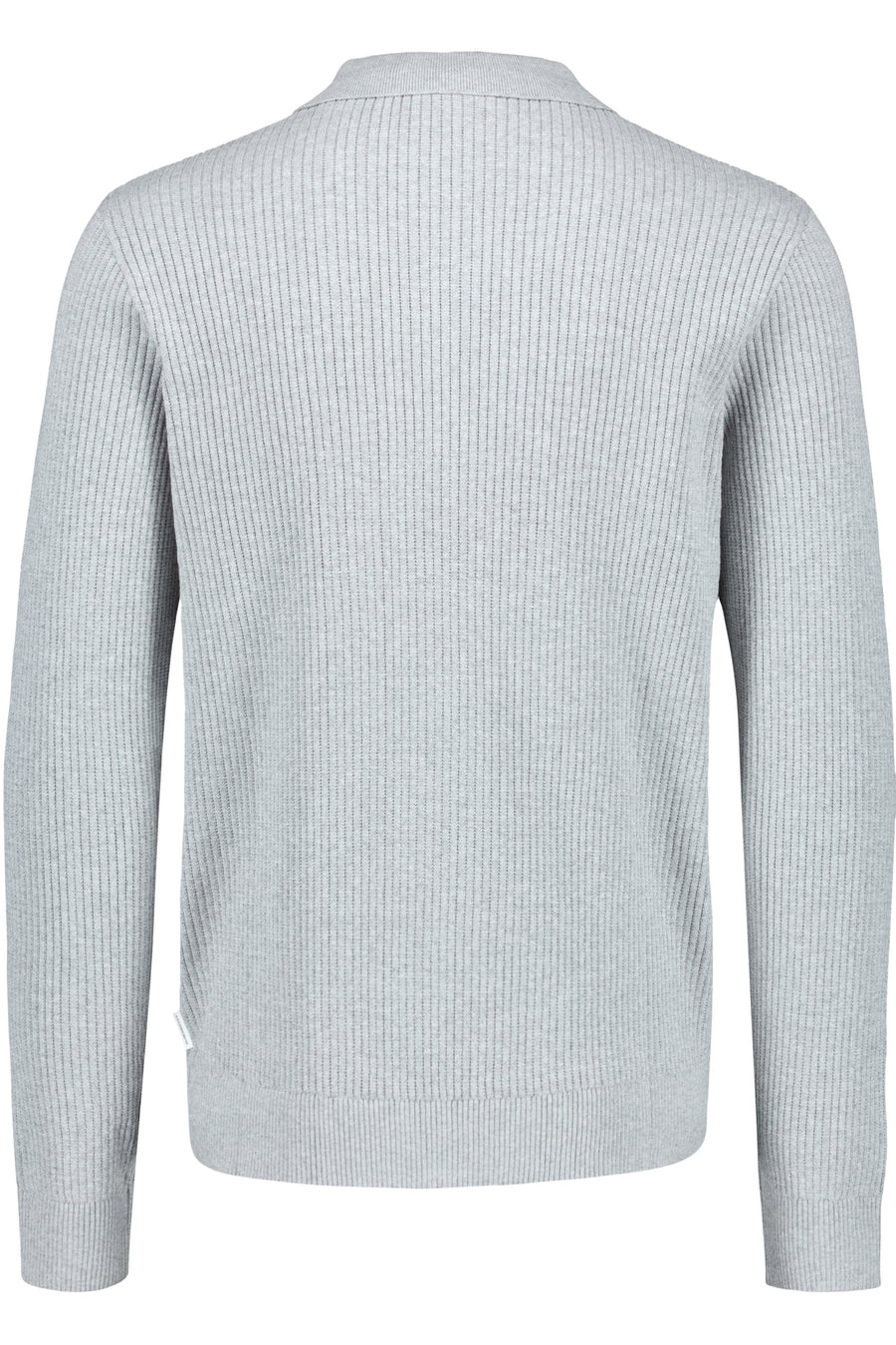 V-Neck Grey Mel - Packshot back