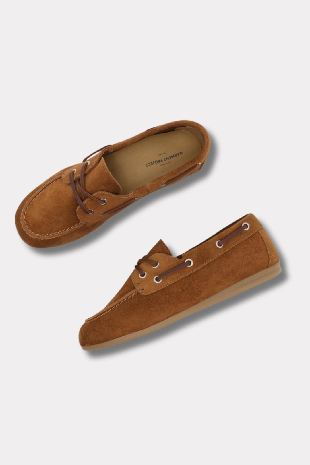 Daisy Boat Shoe - Cognac suede