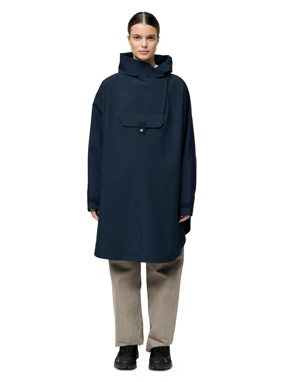 Bergen Poncho Deep Sea