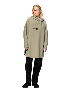 Bergen Poncho Oakmoss