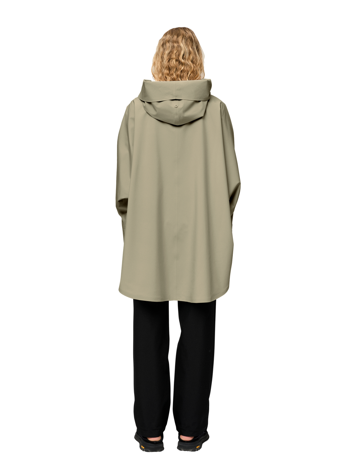Bergen Poncho Oakmoss