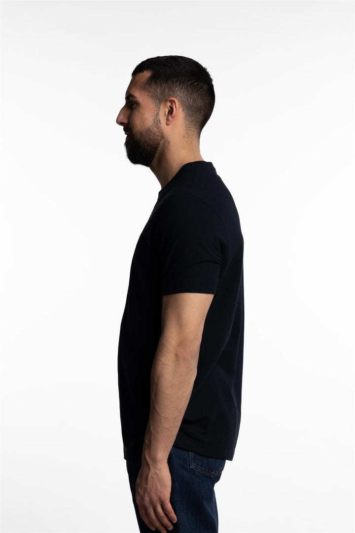 Ice Cotton Short Sleeve T-Shirt Navy