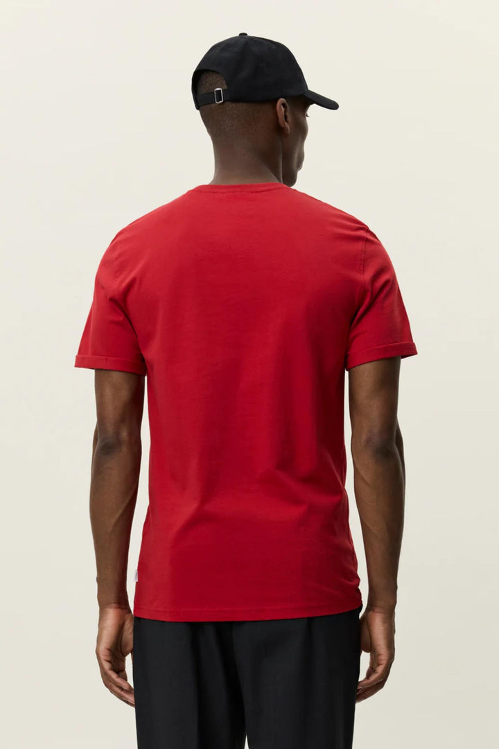 Nørregaard T-shirt Scarlet Sage Red
