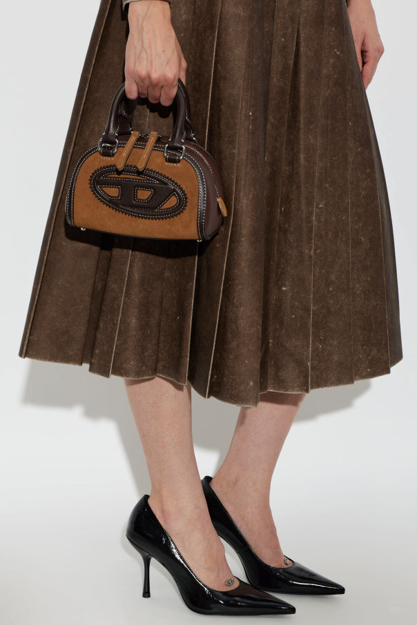 1DR Dome Crossbody Brown - modellbilde